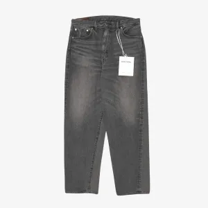 5 Pocket Zipper Front Denim Pants