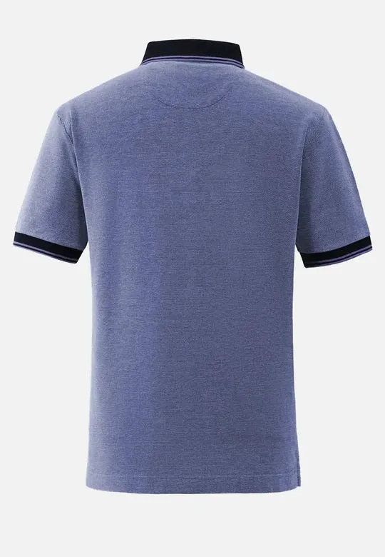 6th Sense Maverick Polo Shirt - Denim