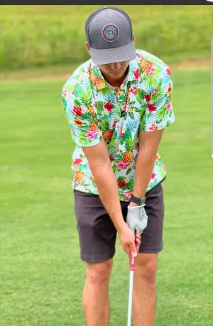 Aloha Men's Premium Performance Golf Polo