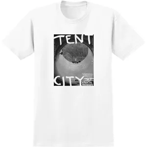 Anti Hero Skateboards Tent City Tee White