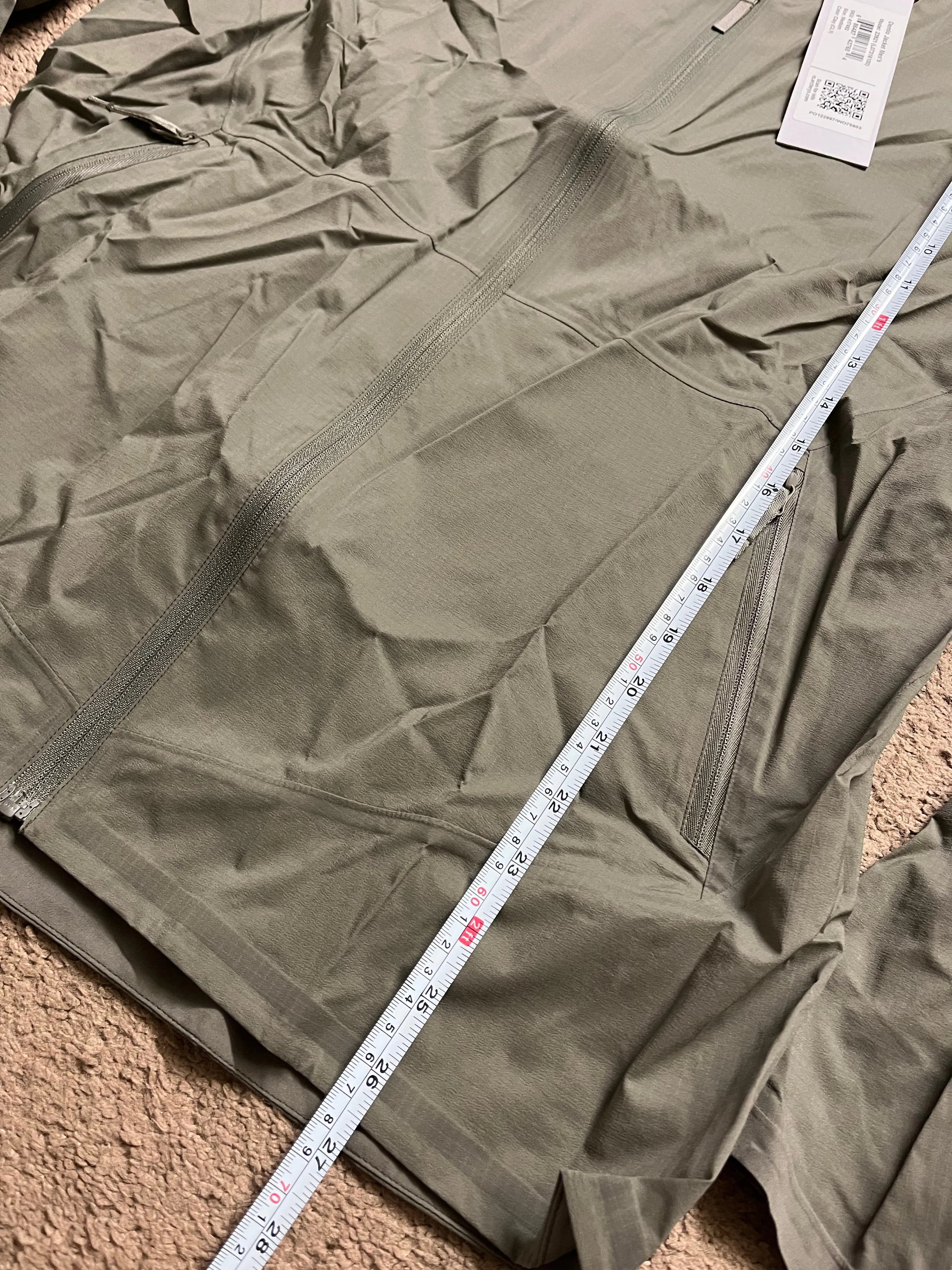 Arcteryx Veilance Demlo Jacket - Medium - clay color