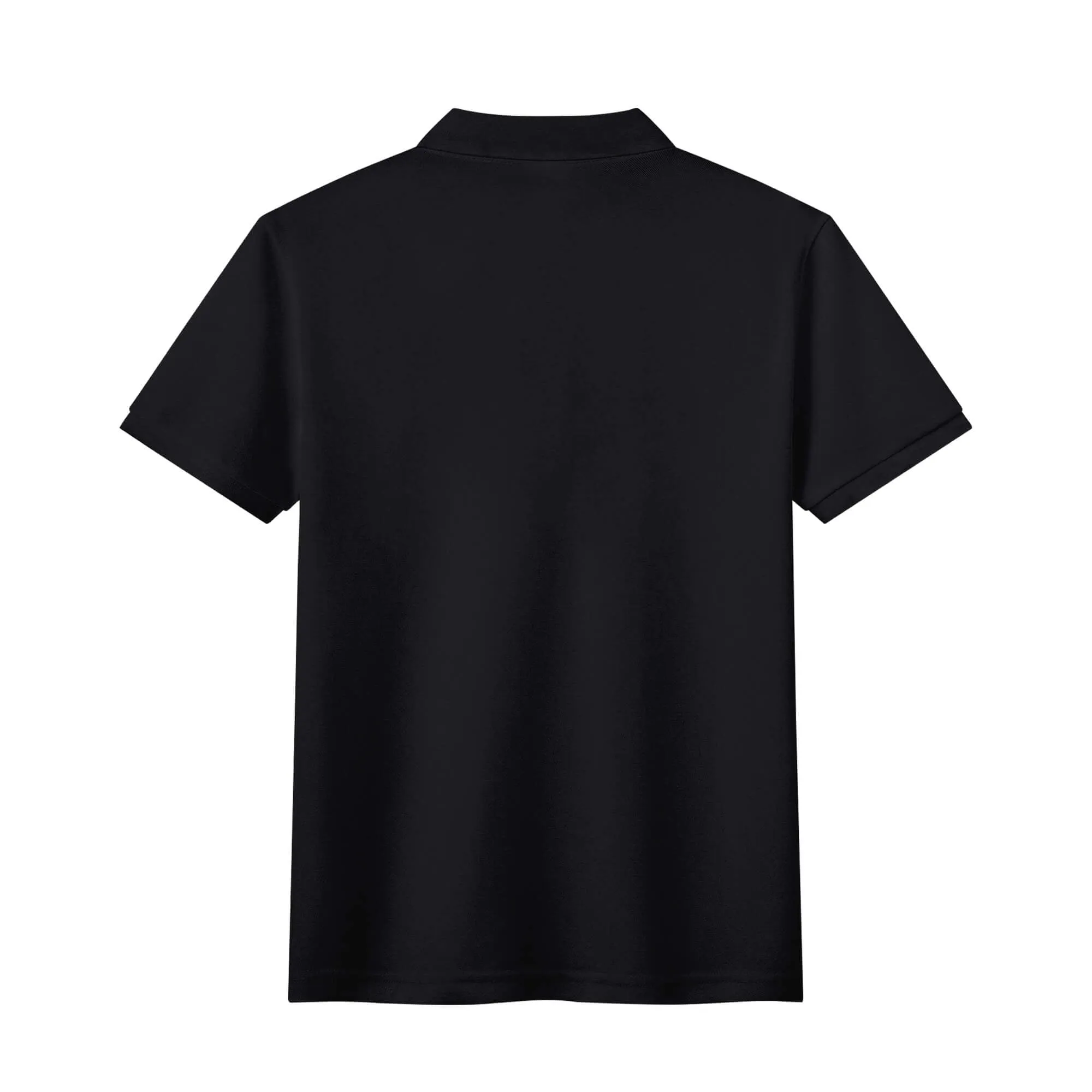 Bee Who U Be Embroidered Unisex Cotton Polo Shirt With Logo