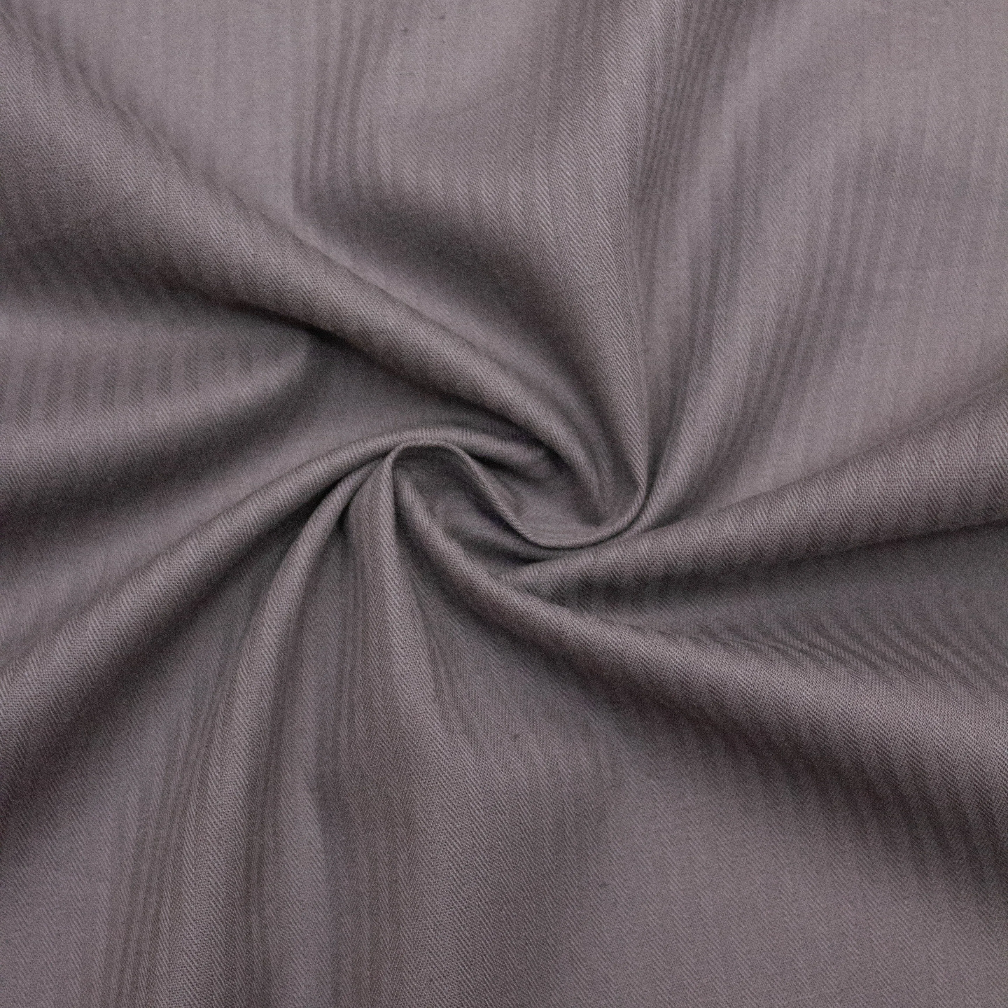 Bente Grey Striped Cotton