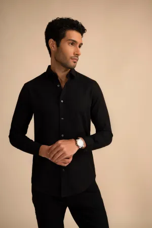 Black Micro Dot Shirt EOSS