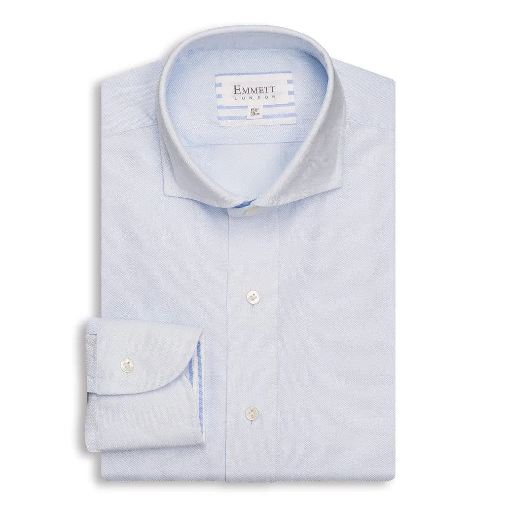 Blue Formal Chambray Shirt