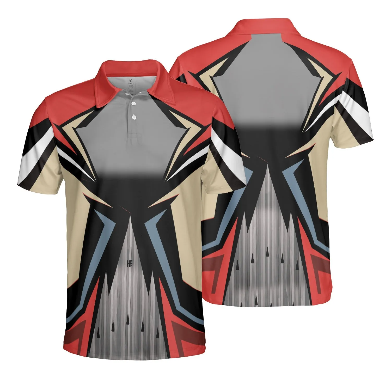 Bowling Men Polo Shirt - Bowling Red Polo Shirt, Bowling Shirt For Men - Perfect Gift For Friend, Family, Bowling Lovers