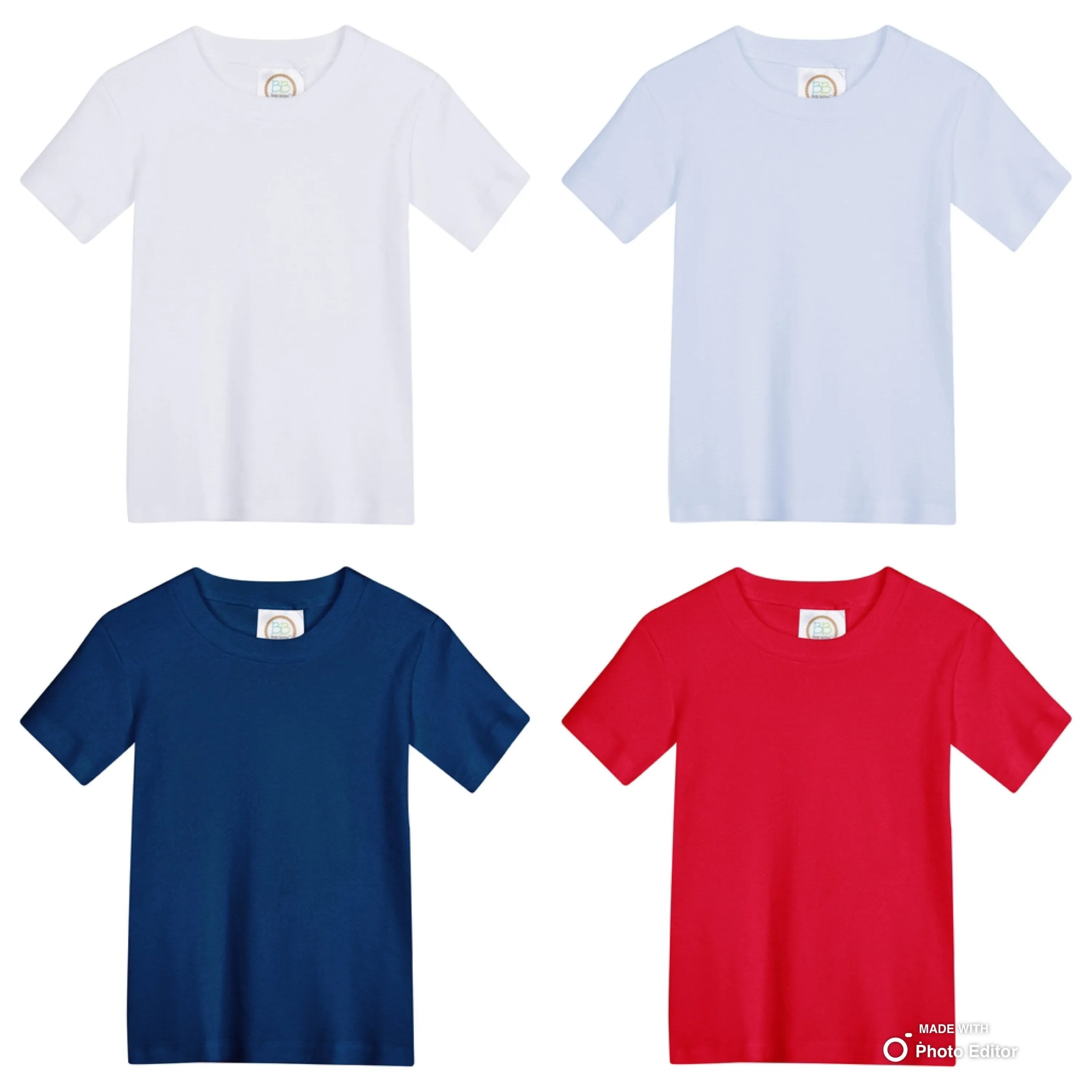 Boys School Supplies Monogram Polo Design