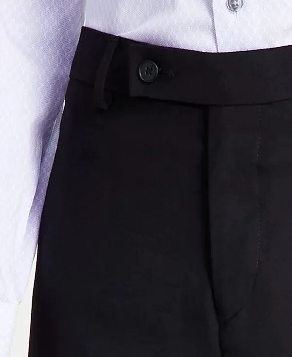 Calvin Klein Men's Slim-Fit Performance Dress Pants  Color Black W30xL30