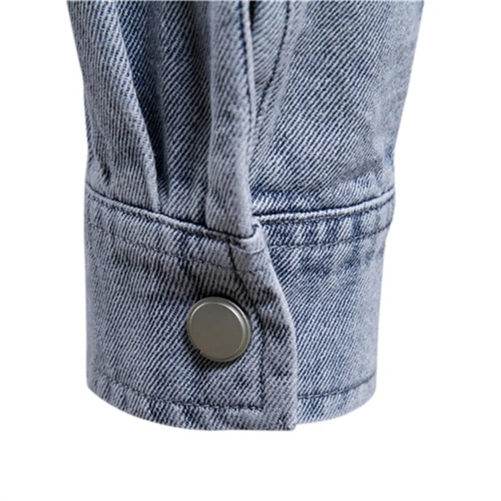 Casual Long Sleeve Shirt | Jean Long Shirt | Cotton Shirts | Denim