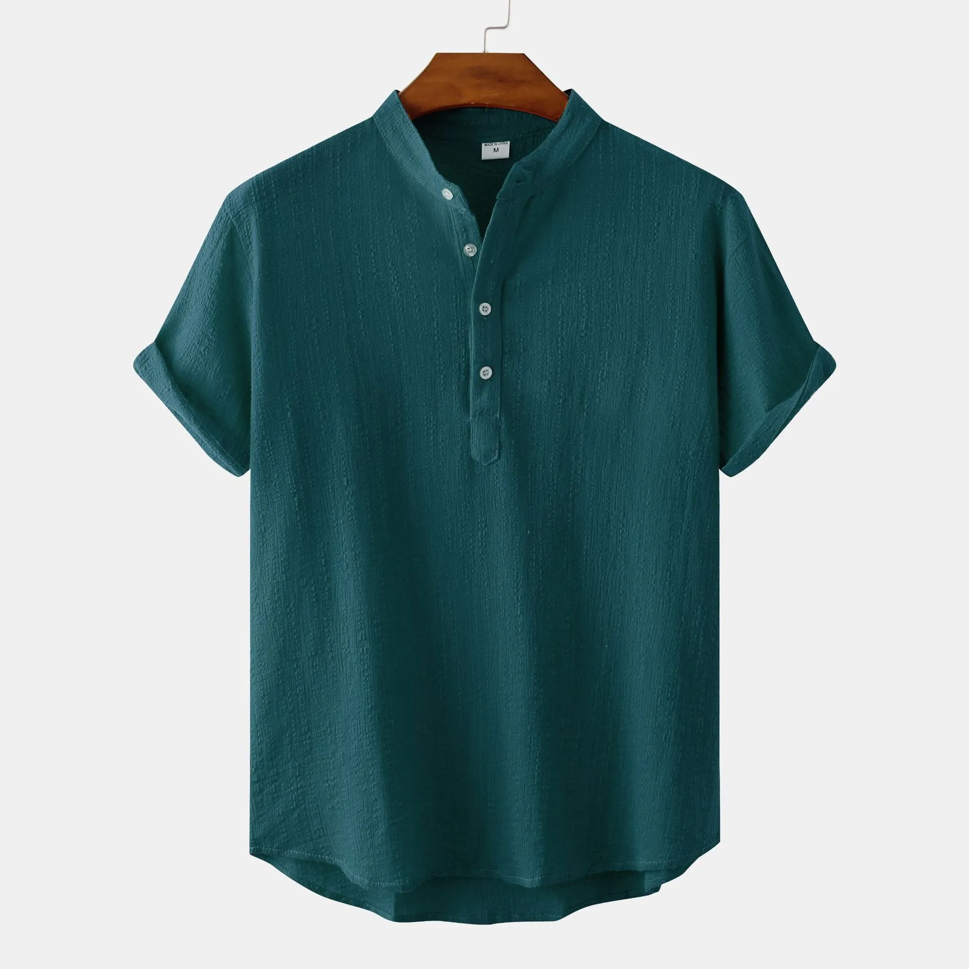 Casual Short-Sleeve Floral Shirts
