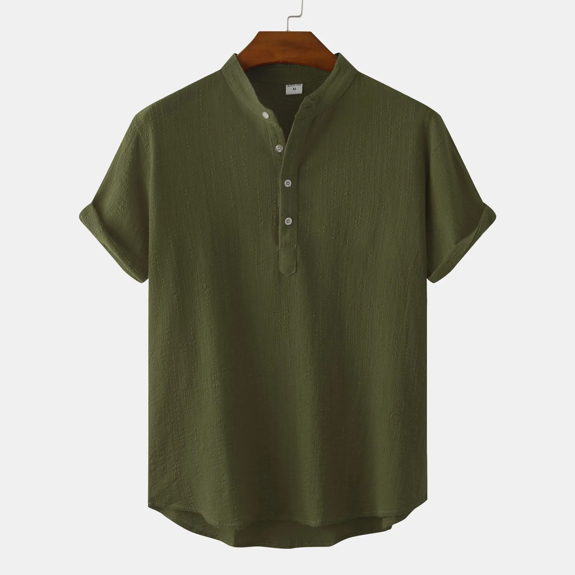 Casual Short-Sleeve Floral Shirts