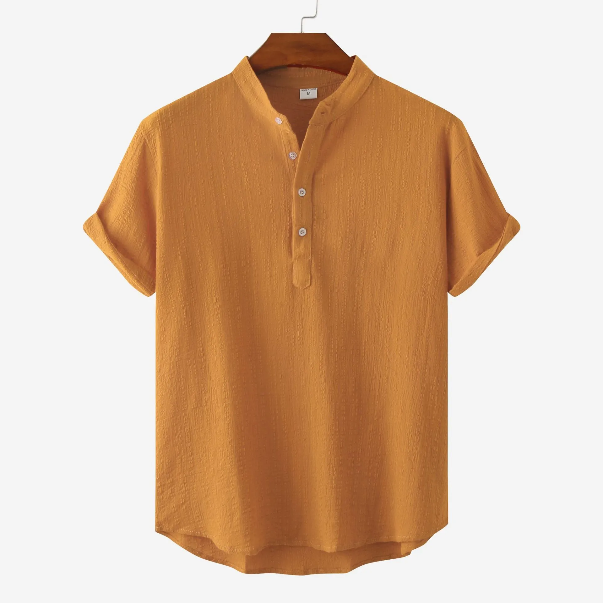 Casual Short-Sleeve Floral Shirts