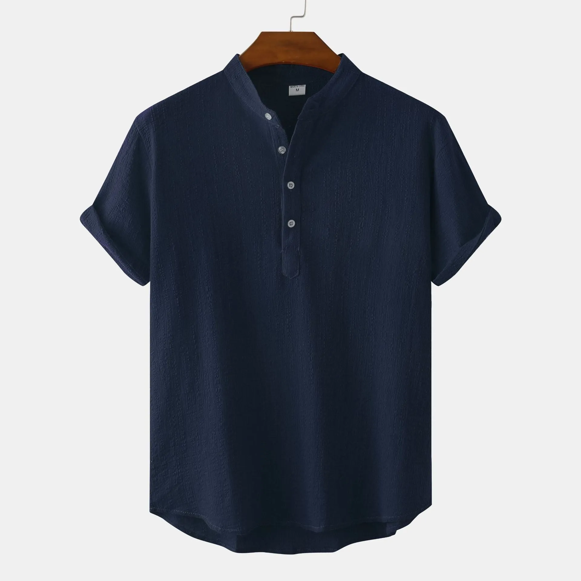 Casual Short-Sleeve Floral Shirts
