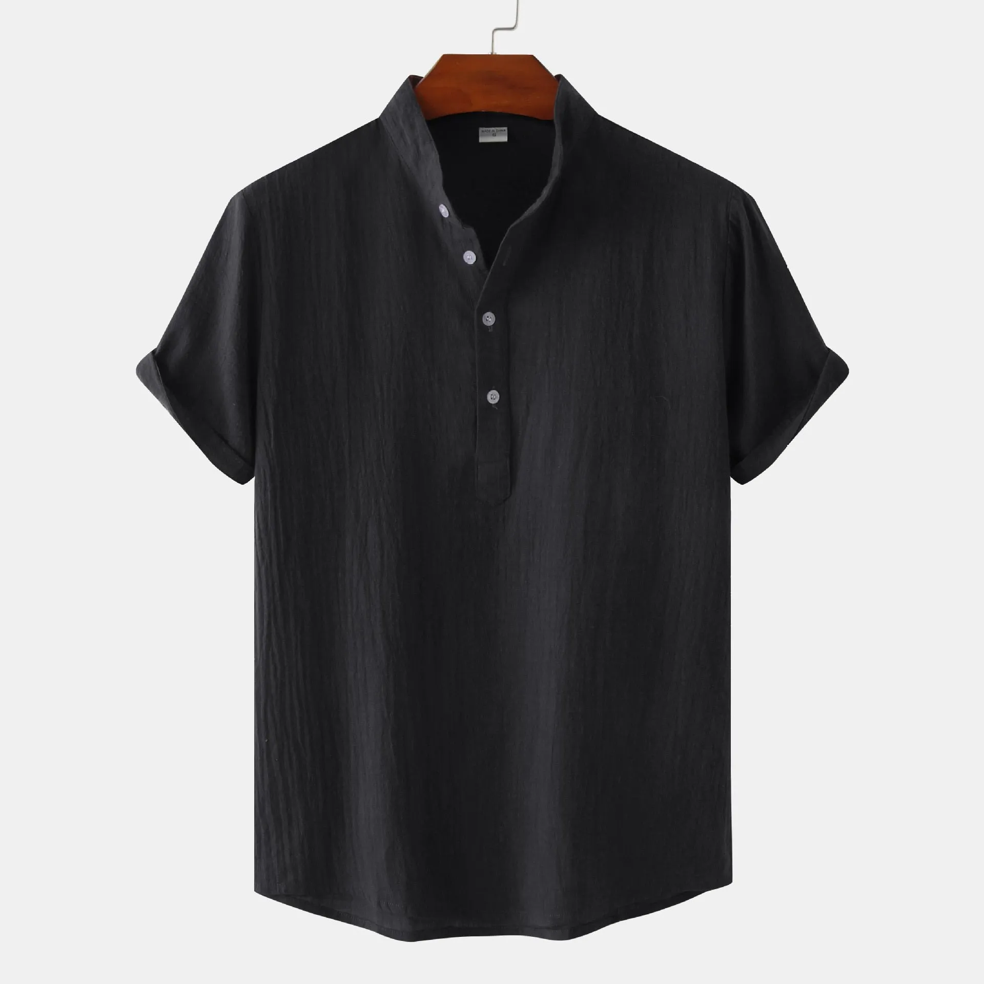 Casual Short-Sleeve Floral Shirts