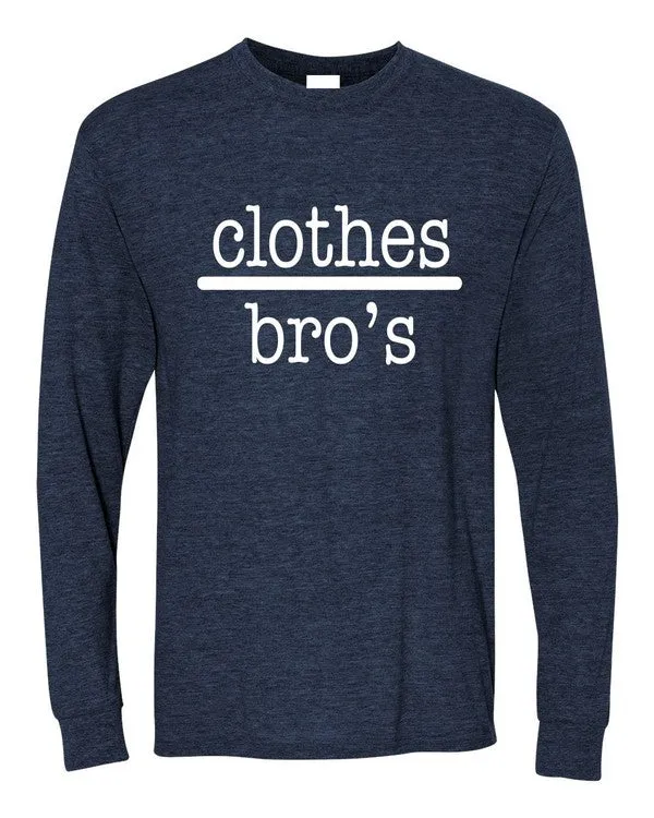 Clothes over Bros Long Sleeve Tee