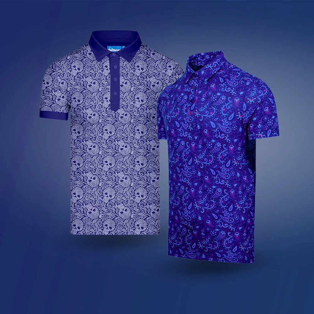 CMAX Paisley Bundle - Navy & Skull