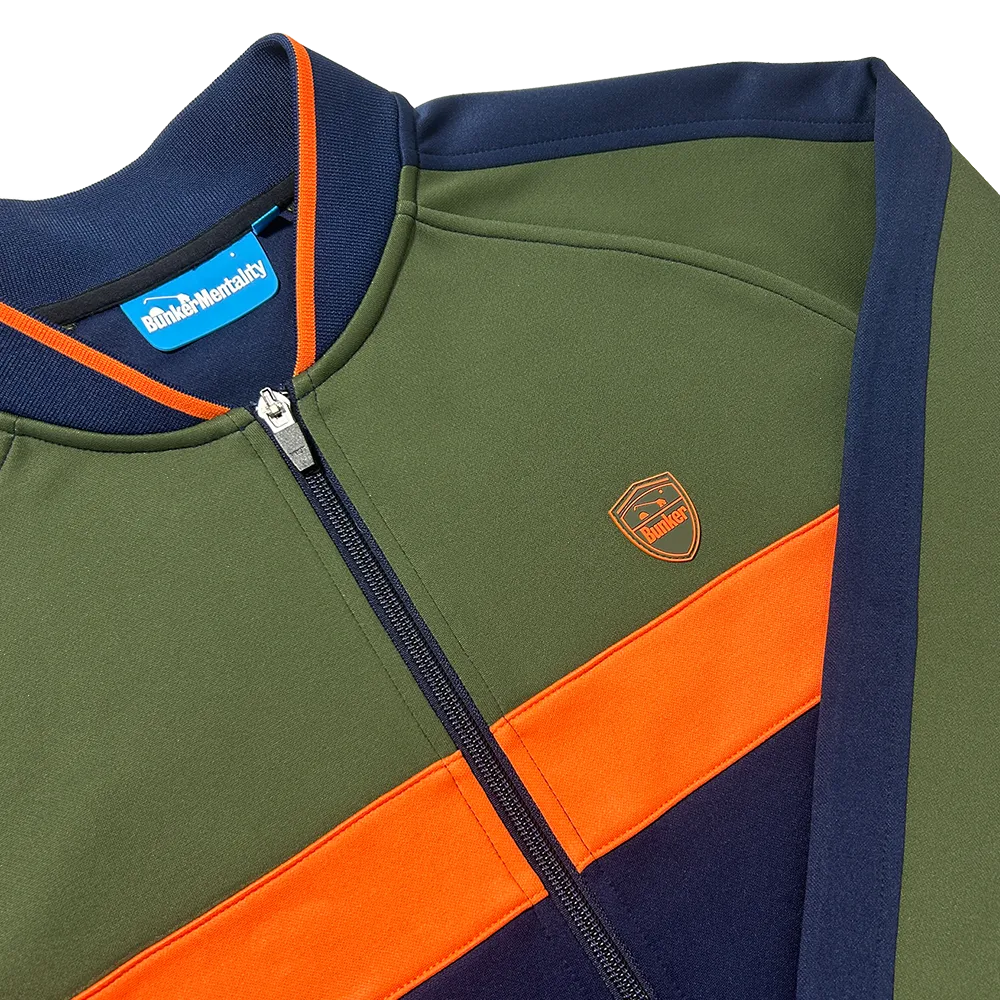 Colour Block Carmine Khaki Bundle