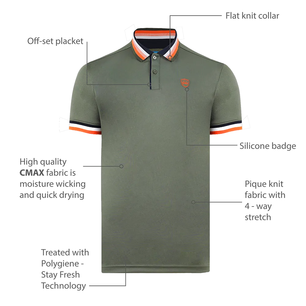 Colour Block Carmine Khaki Bundle