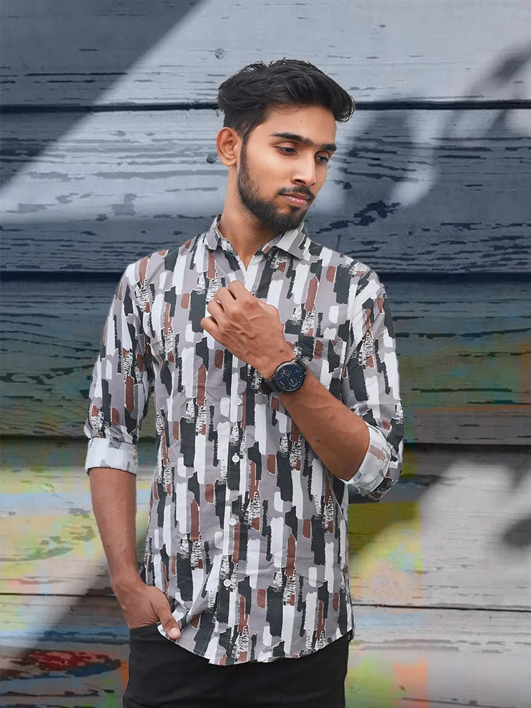 Combo Offer: Full-Sleeve Casual Shirts in Cotton Blend - ₹498