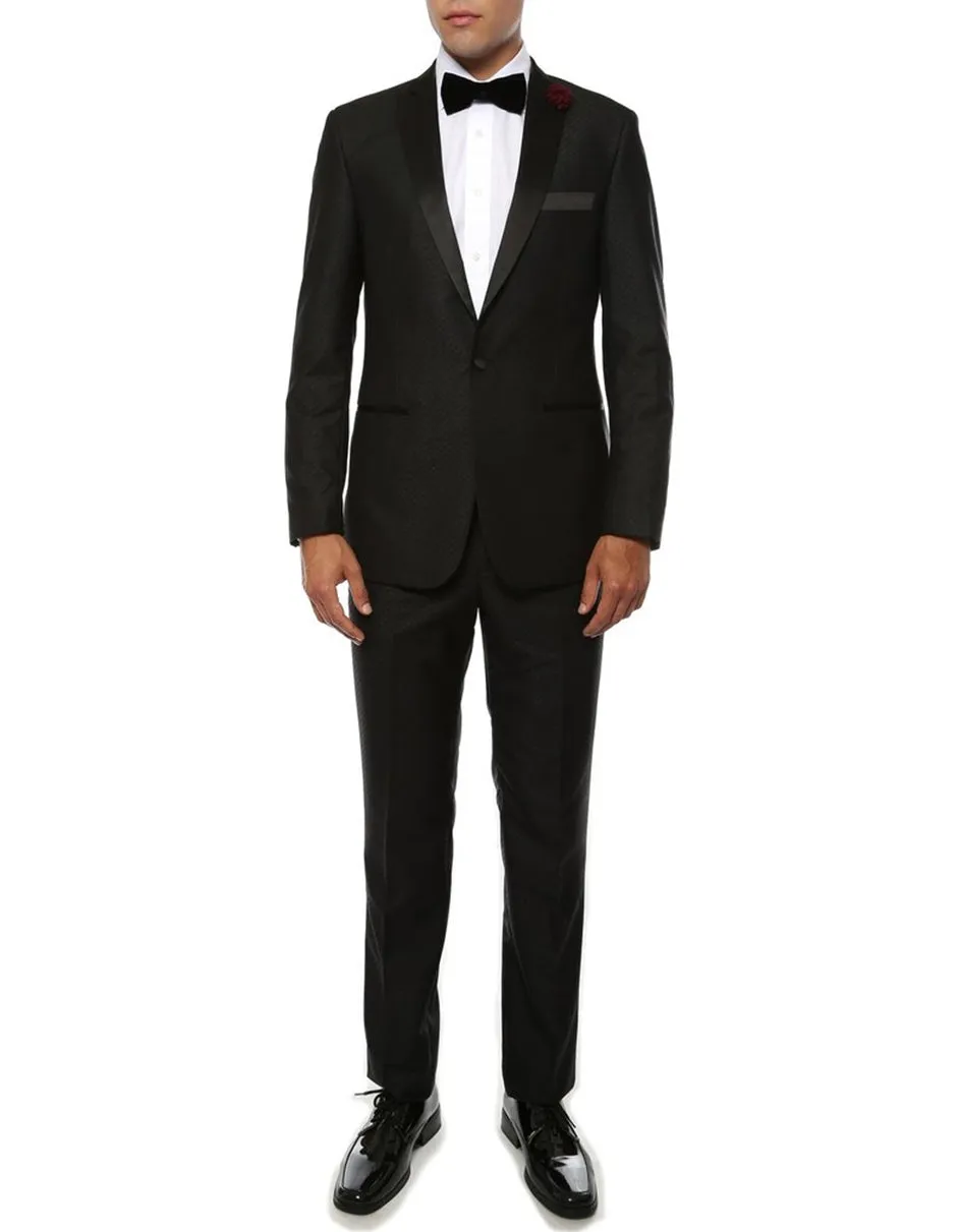 Debonaire Black Peak Tuxedo