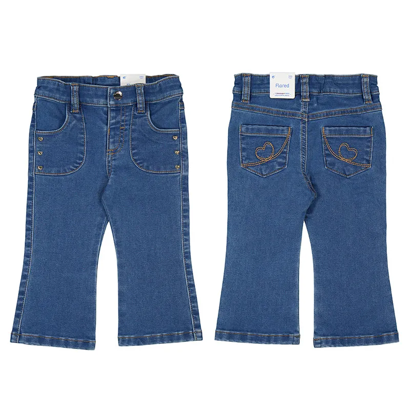 Denim Flared Jeans