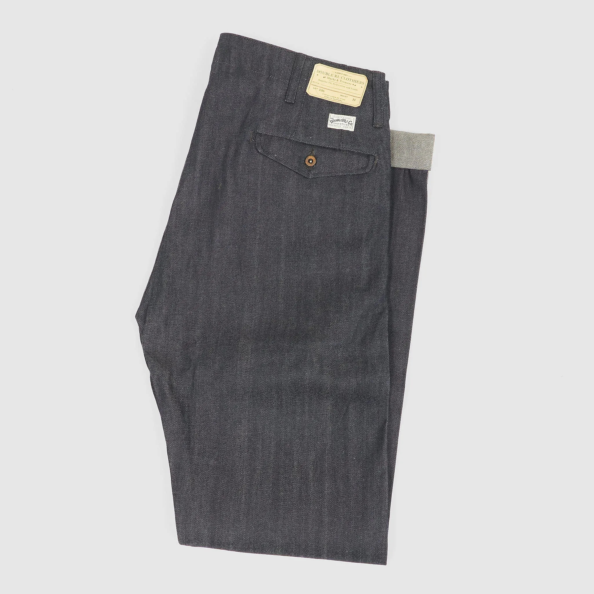 Double RL Officer Field Rigid Selvage Chino