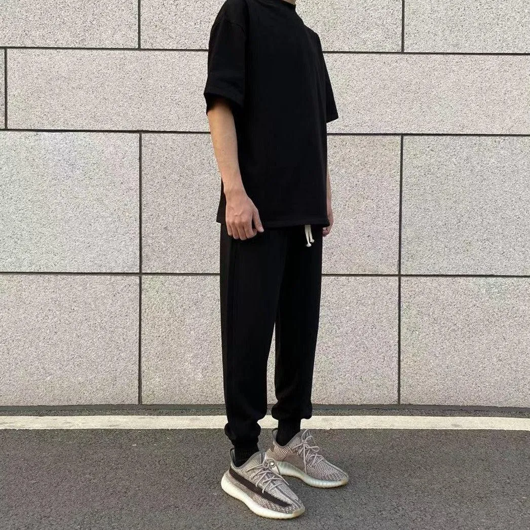 Elastic Beam Slim Pants