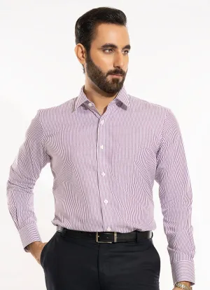 Formal Shirt - Supernova Silver Pink Textured