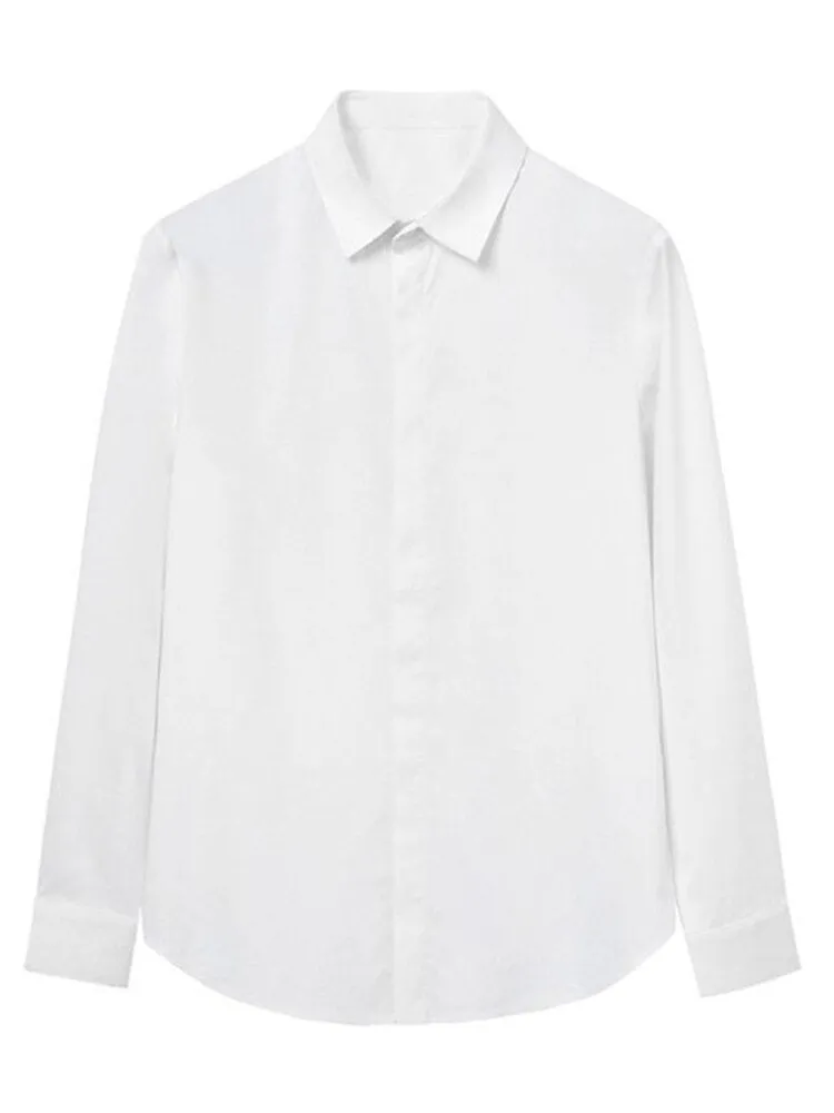 Gbolsos2022SS Ice Silk Long-sleeved Shirt Men Women Korean Hip Hop Trend Loose College Style All-match Shirt Preppy JK Blouse with Tie
