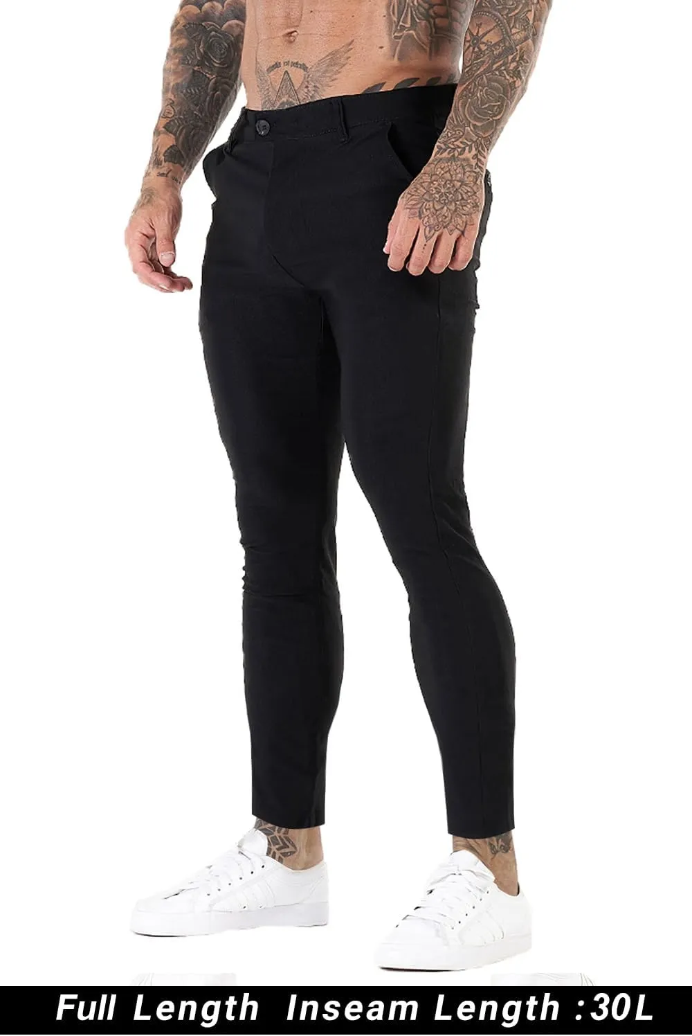 GINGTTO Mens Dress Pants Slim Fit Chino Pants for Men Stretch