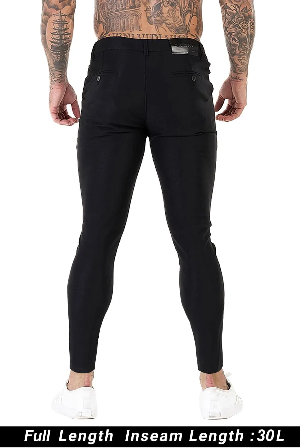 GINGTTO Mens Dress Pants Slim Fit Chino Pants for Men Stretch