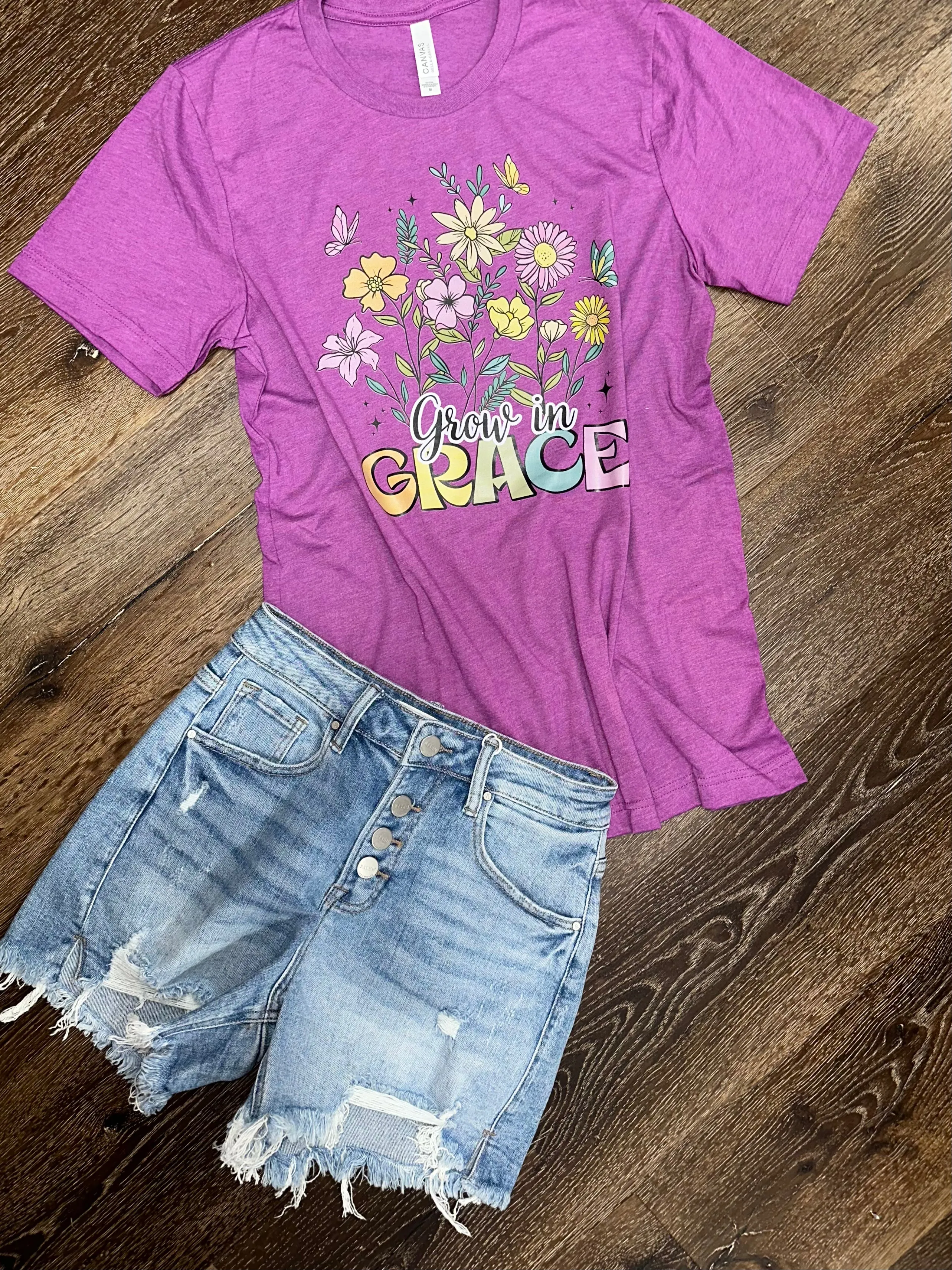 Grow in Grace  Graphic Tee