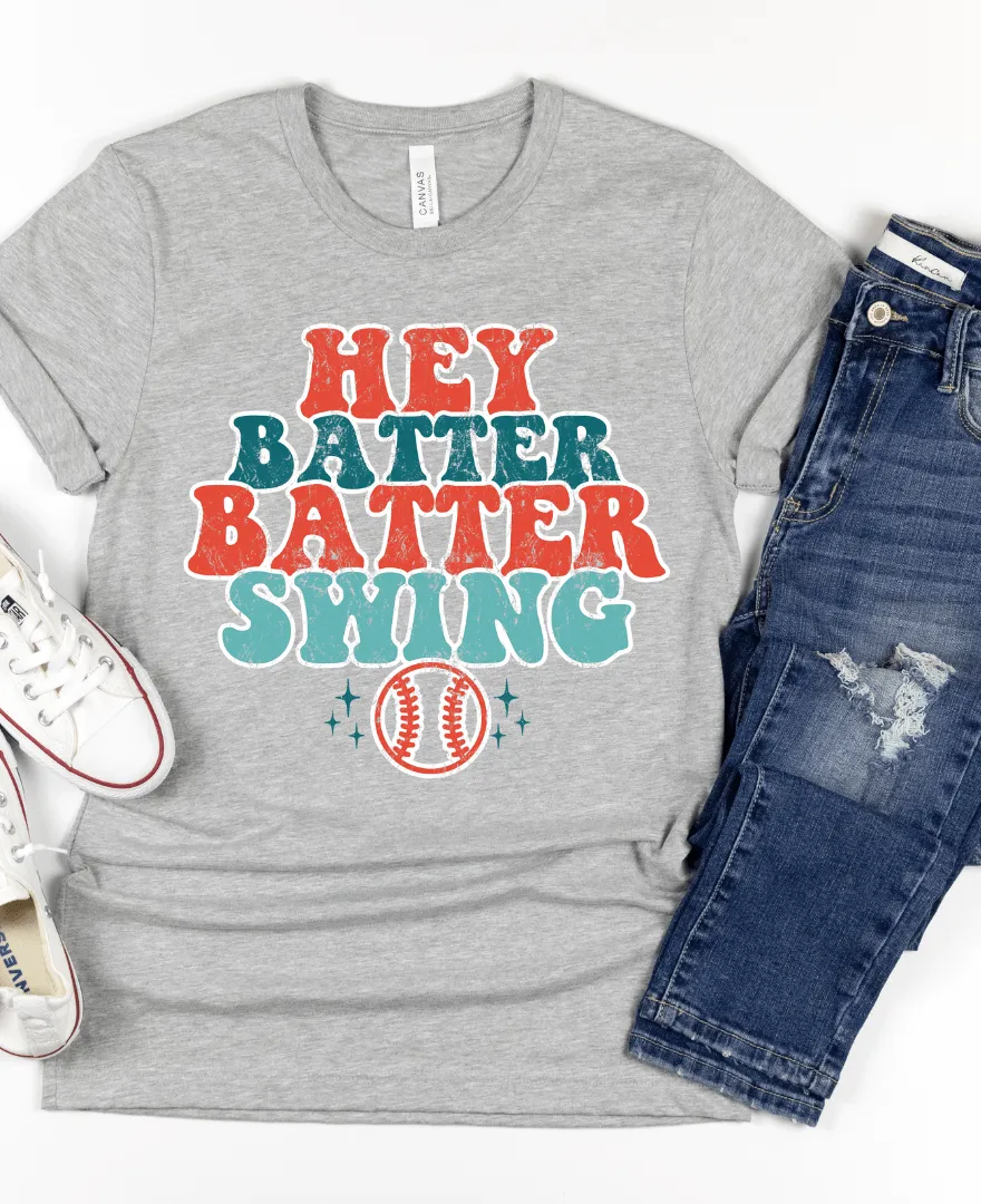 Hazel Blues® | Hey Batter Batter Swing Graphic Tee
