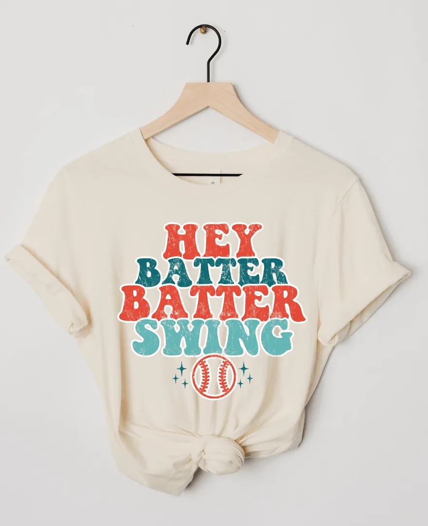 Hazel Blues® | Hey Batter Batter Swing Graphic Tee