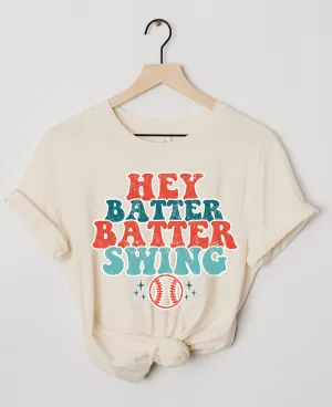 Hazel Blues® | Hey Batter Batter Swing Graphic Tee