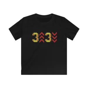 Hazel Blues® | Kids: 3 Up 3 Down Softball Graphic Tee