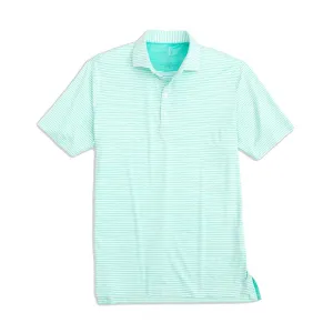 Johnnie-O Seymour Striped Polo Shirt - Caicos