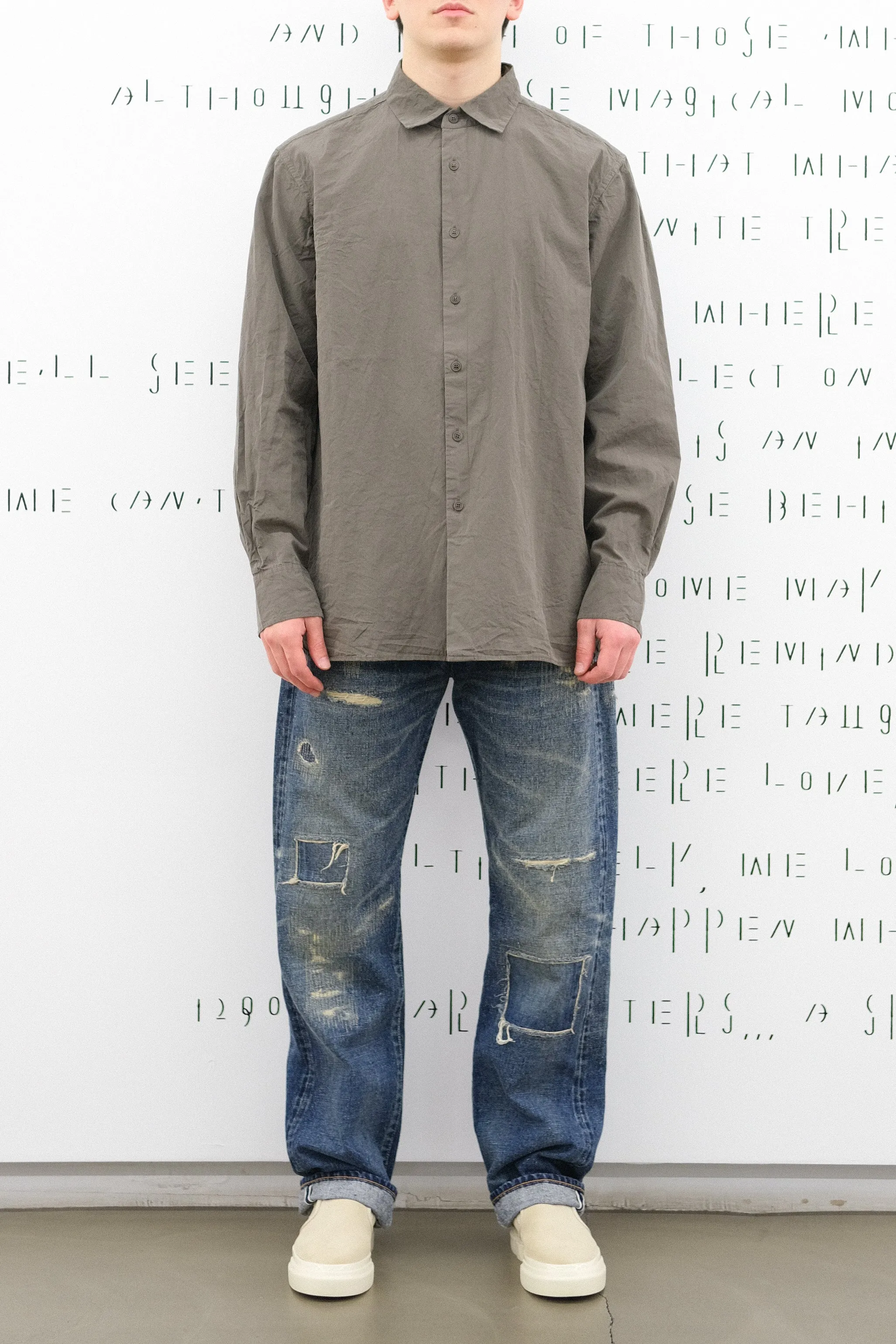 Junya Watanabe MAN x New Manual Selvedge Denim Distressed Jeans