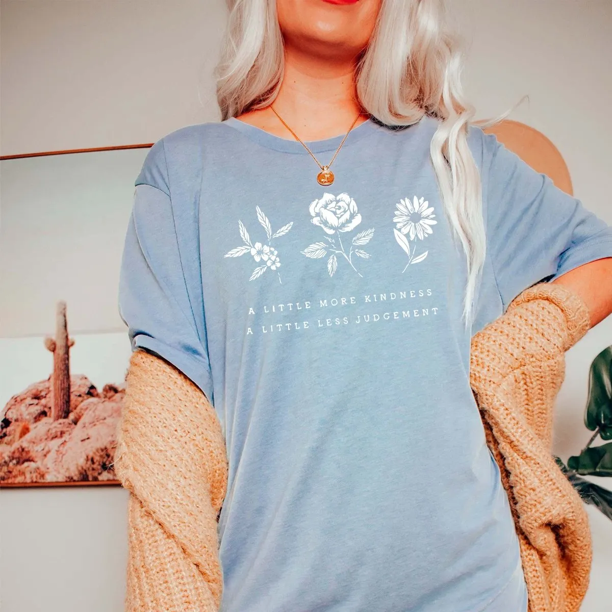 Kindness Flowers Tee
