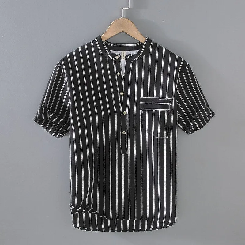 Linen Striped Shirt