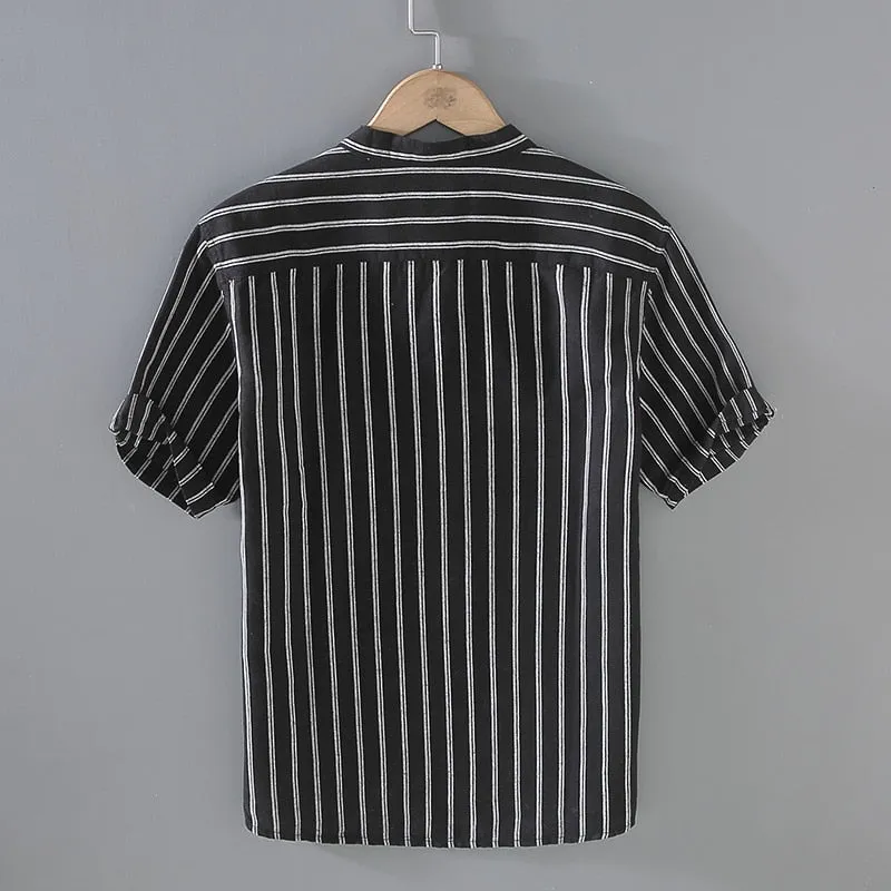 Linen Striped Shirt