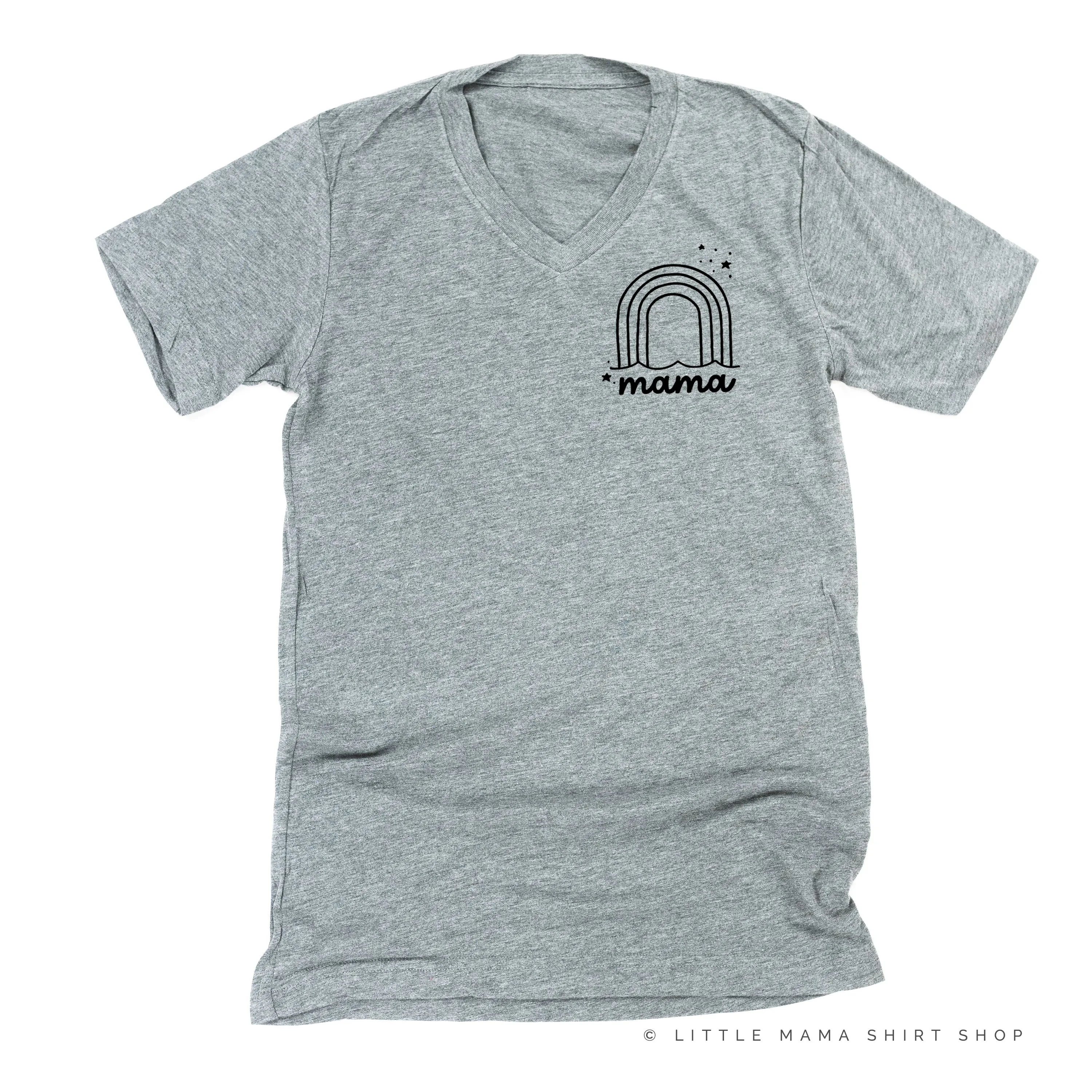 MAMA - RAINBOW POCKET - Unisex Tee