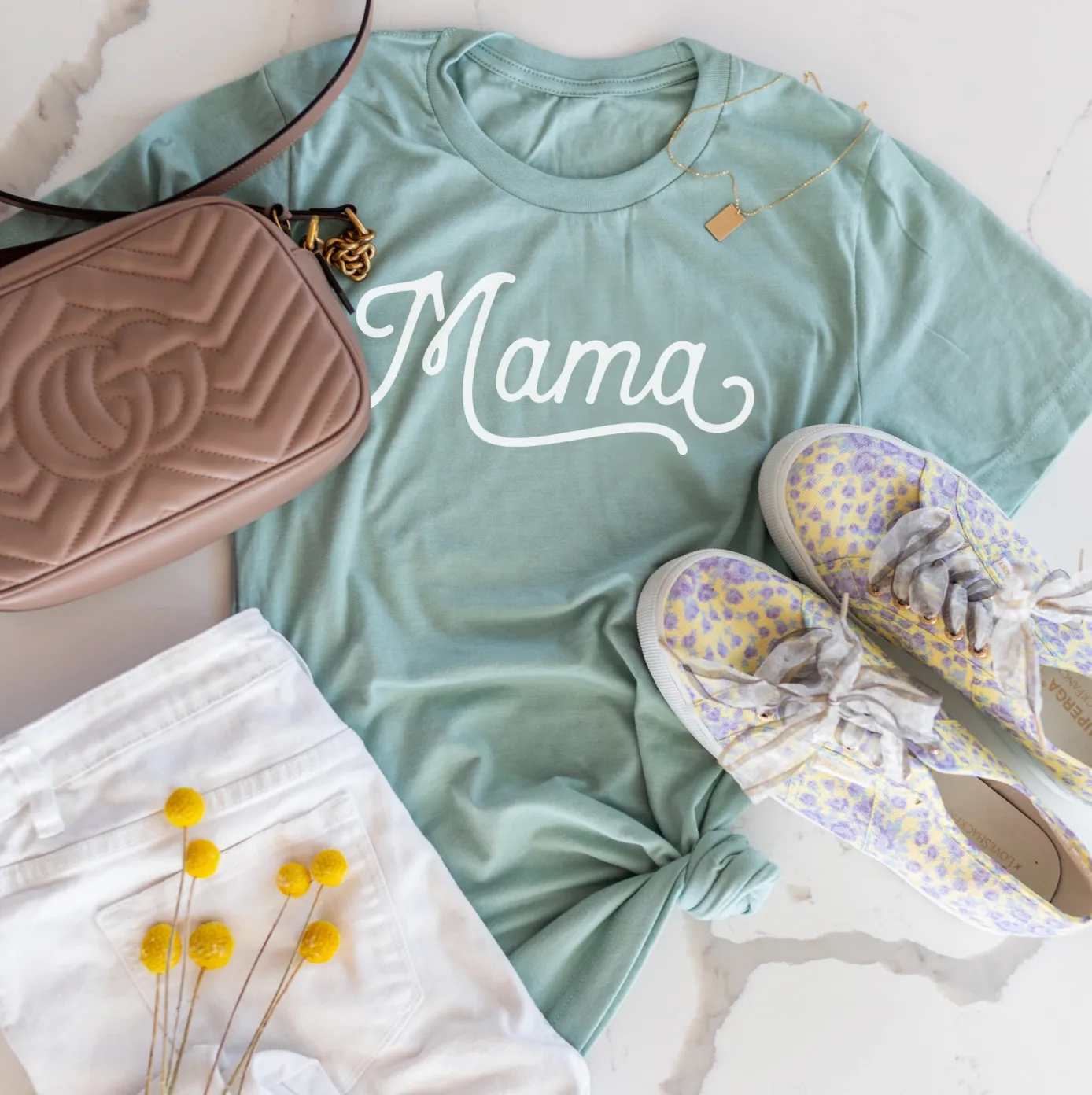 Mama - Script - Unisex Tee