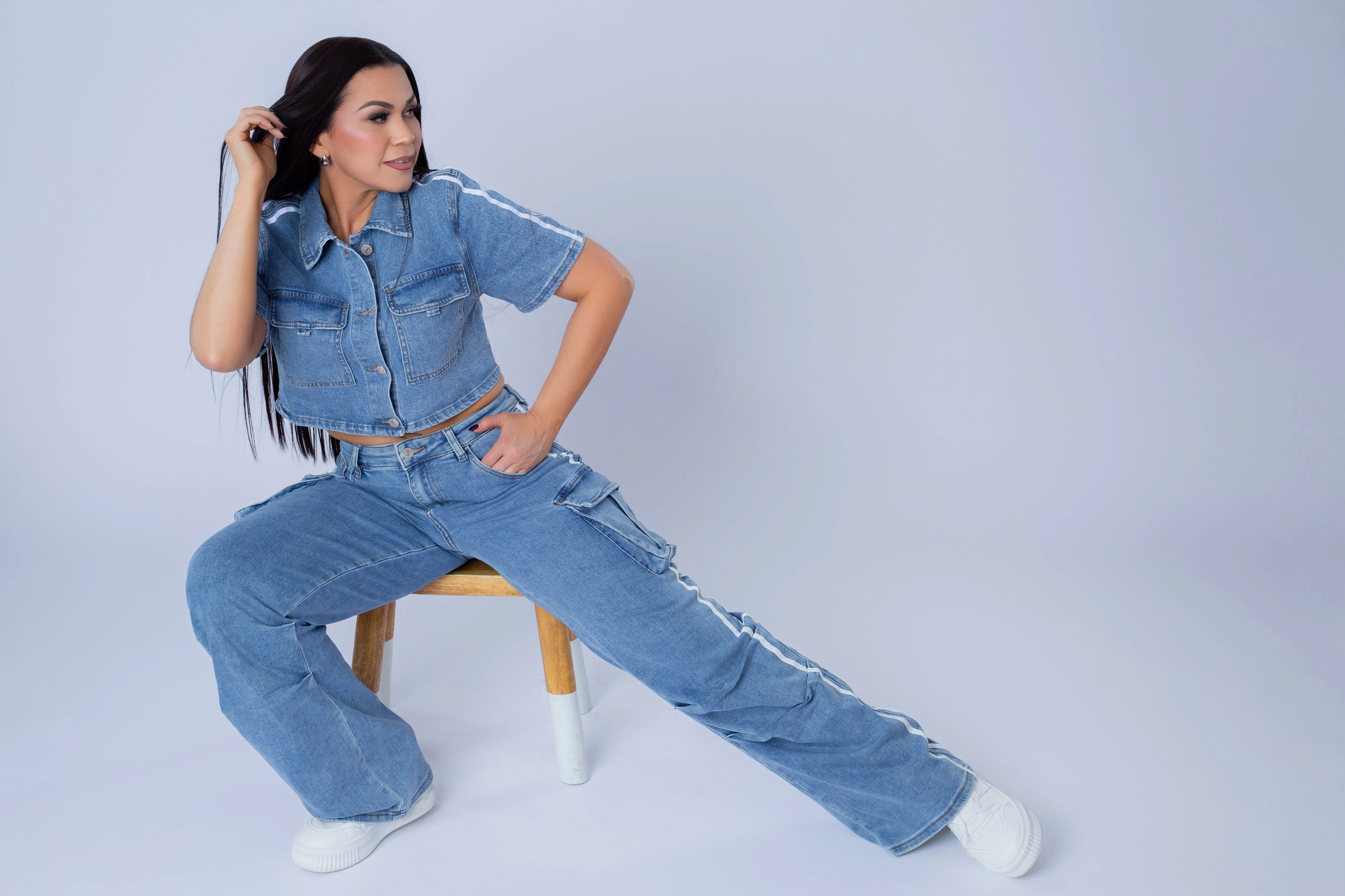 MARTINA DENIM SET