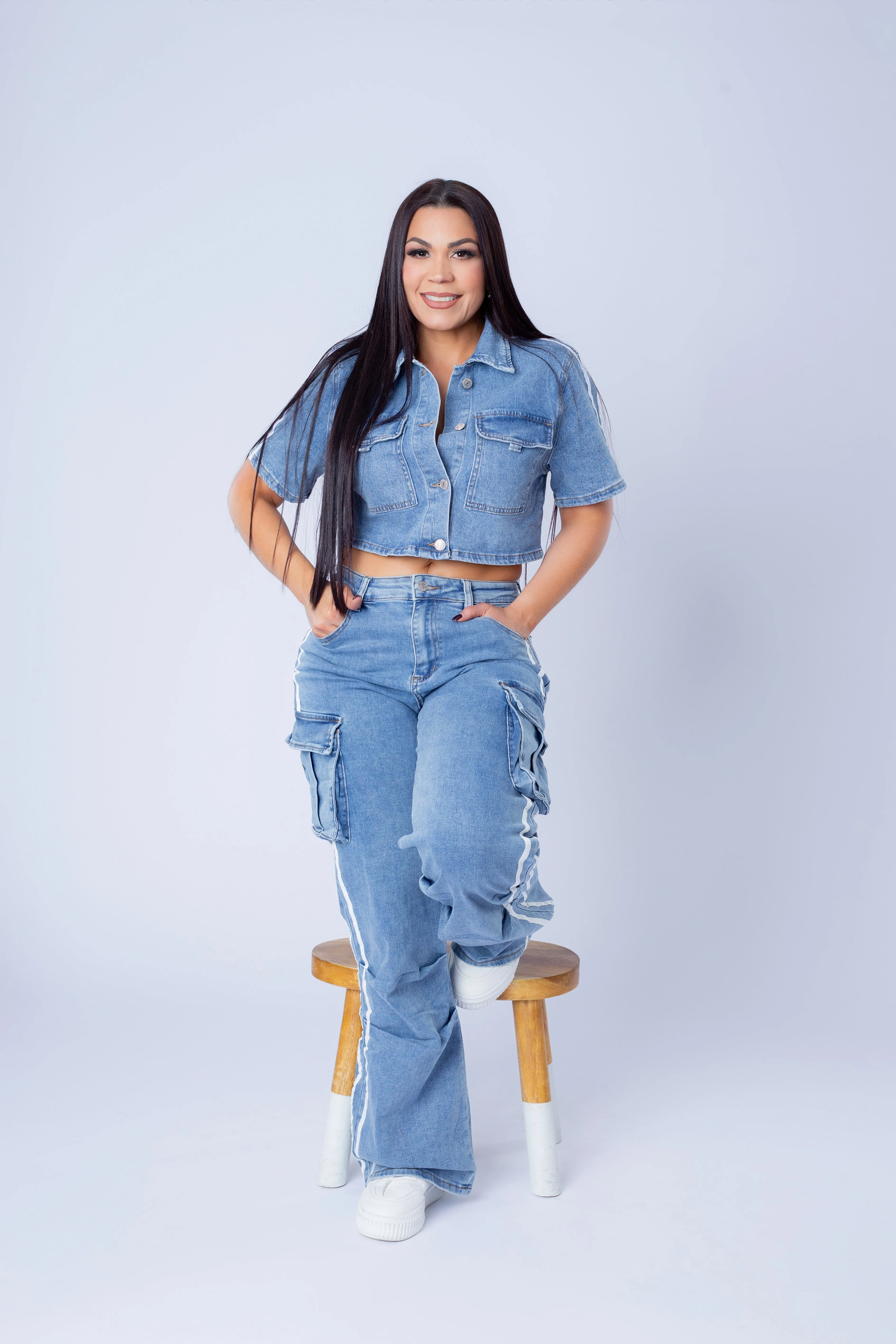 MARTINA DENIM SET