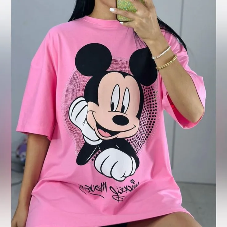 Mickey mouse tshirt oversized