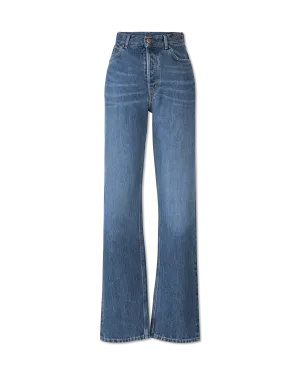 Mid-Rise Bootcut Jeans