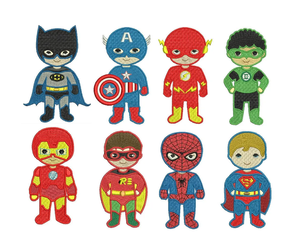 Monogramed Superhero Polo Shirt for Boys