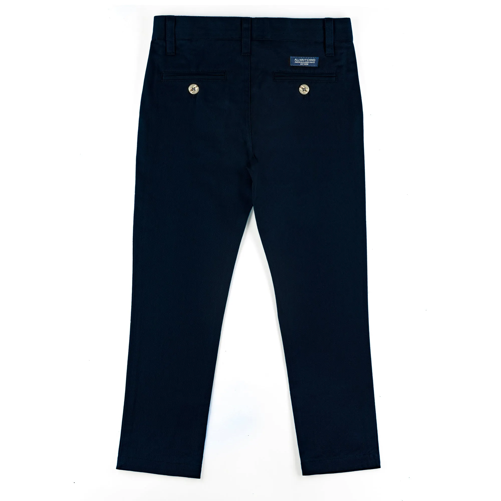 Navy Slim Fit Pants