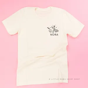 NONA - Bouquet - Pocket Size ﻿- Unisex Tee